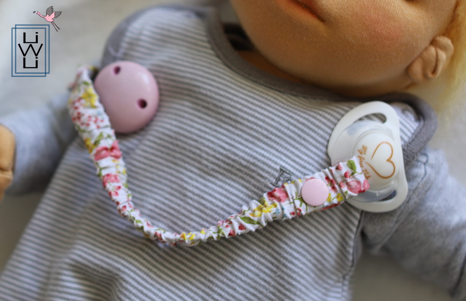 Wie Lang Darf Eine Schnullerkette Sein Schnullerkette "Tutje" - gratis Anleitung - Lila wie Liebe