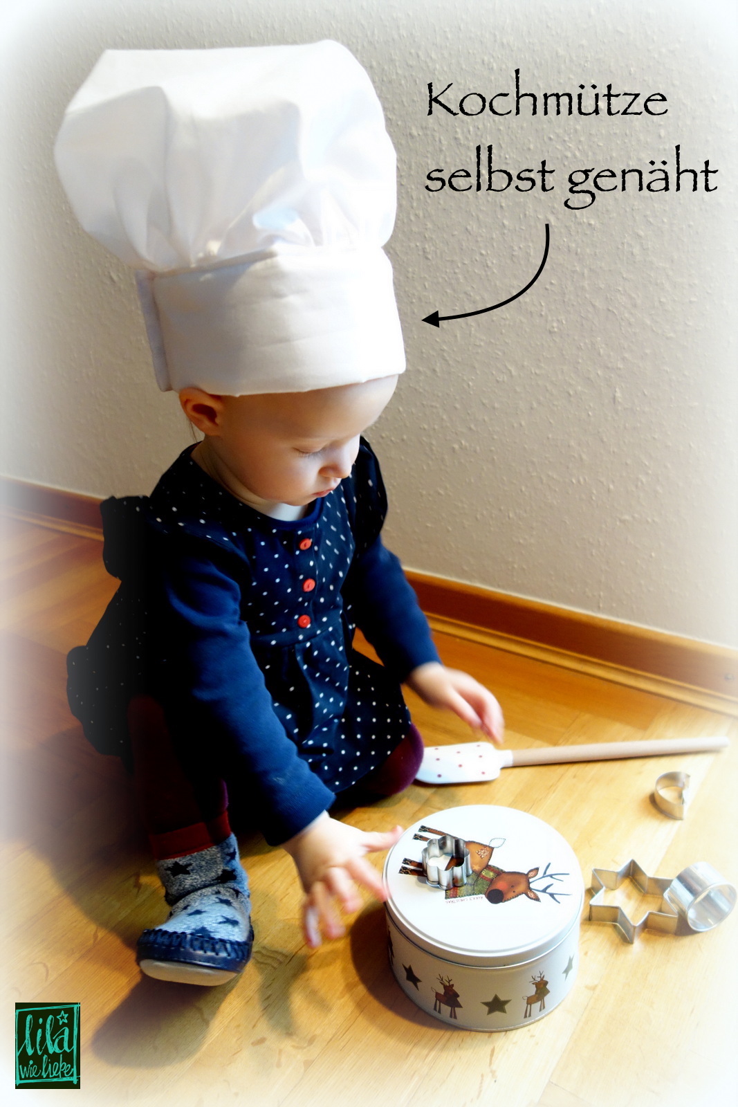 Colexy 2 Stück Kinder Kochmütze Verstellbare Chef Produktbild-Vorschau 5