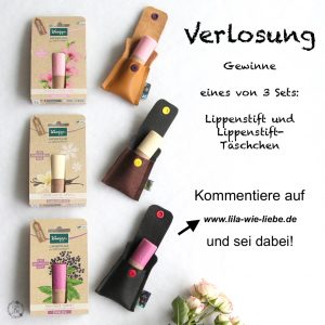 werbung / kneipp lipcare verlosung lippenpflegestift