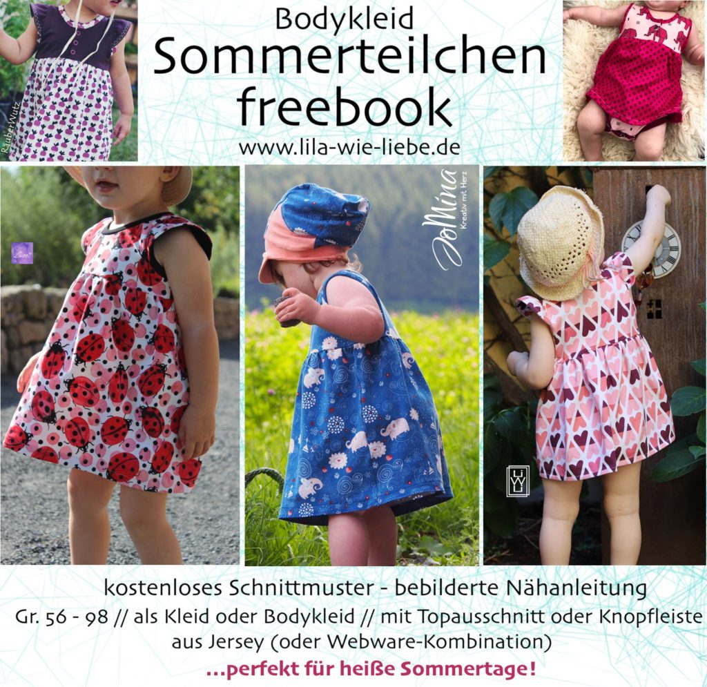 Schnittmuster kinderkleid gratis Gratis Schnittmuster