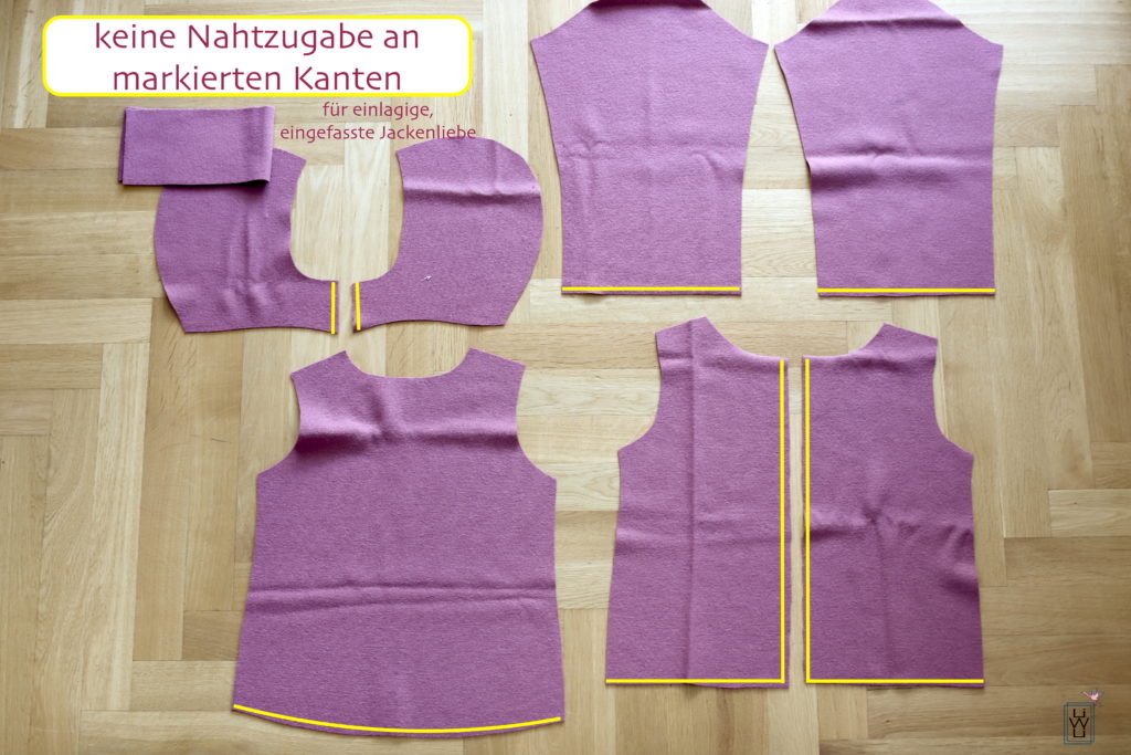 jackenliebe freebook Kinderjacke einmalige walkjacke naehen