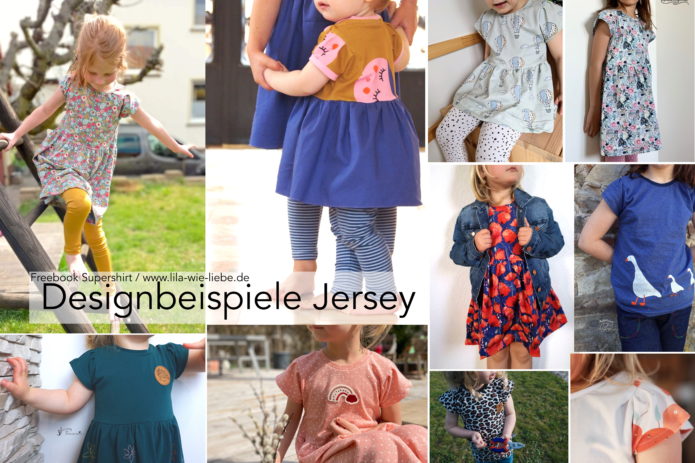 Shirt/Tunika Noelle Kinder – Papierschnittmuster von Super Nova main image 1
