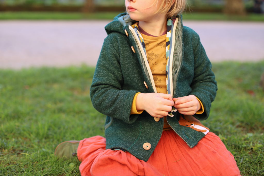 wollwalk Jacke zip in Jacke Winterjacke wolle