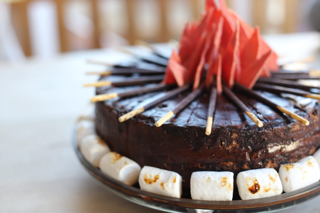 Steinzeit Kuchen Torte backen