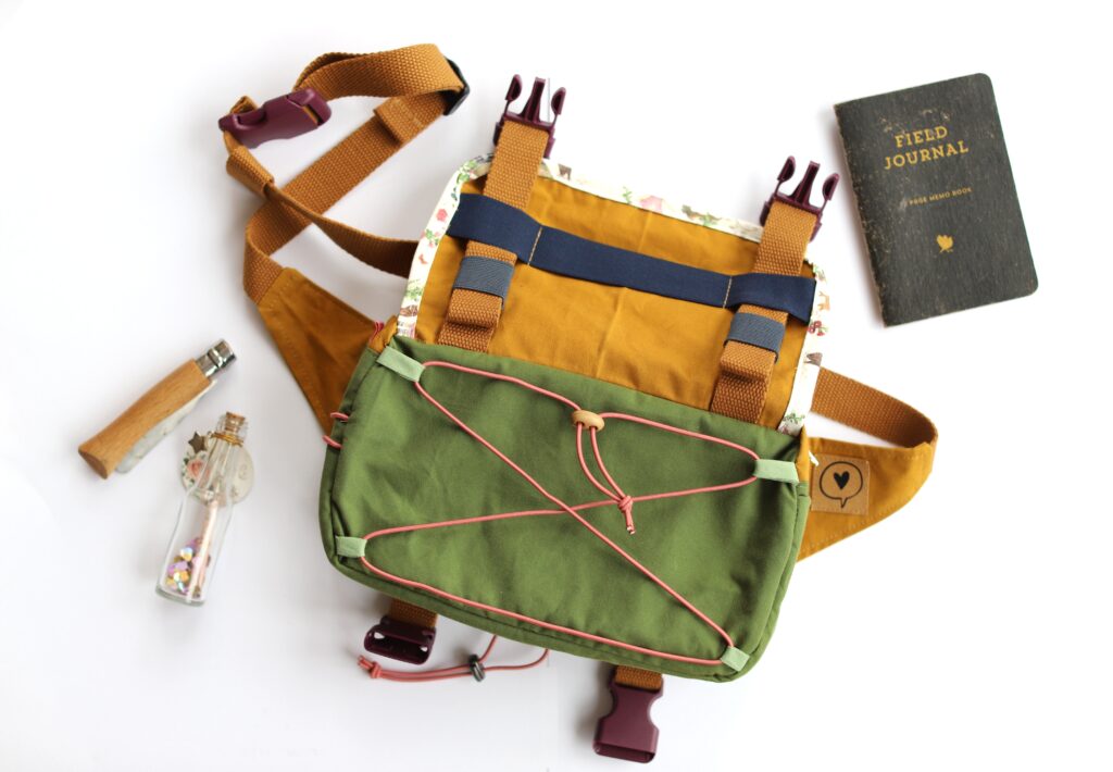 schmarotzer Bauchtasche nähen ebook rabaukowitsch Tasche