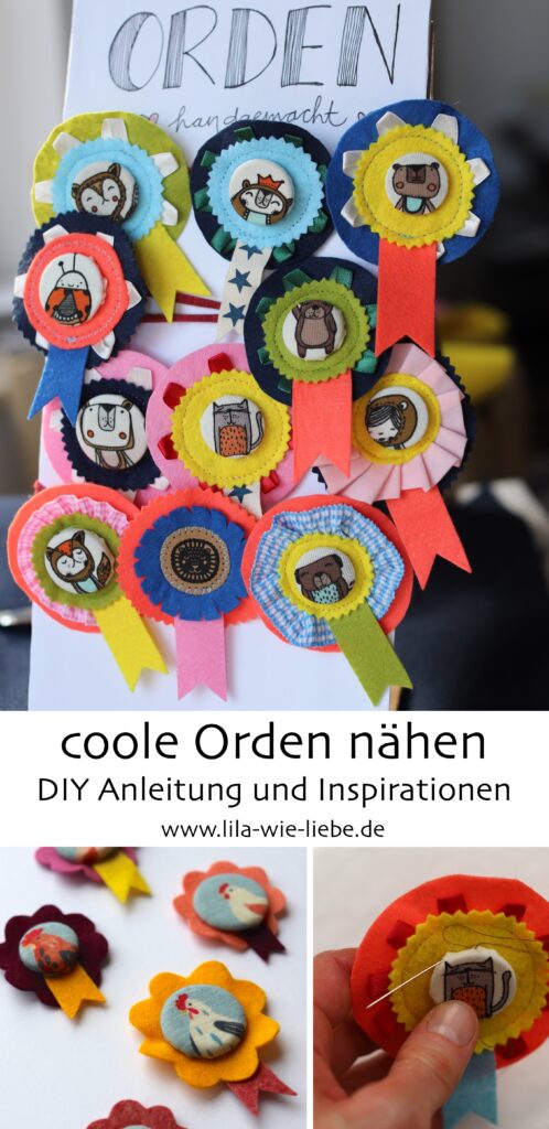 Orden nähen Anleitung DIY